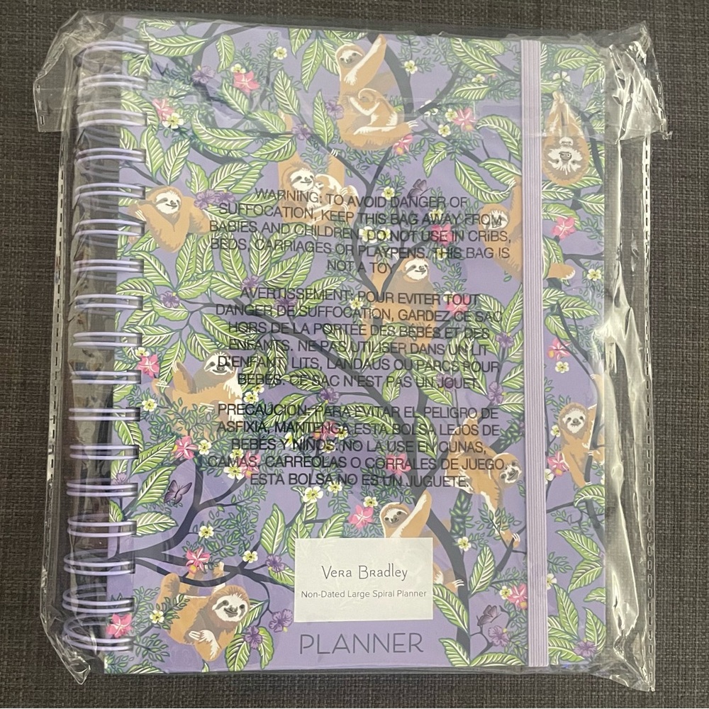 Vera Bradley non dated spiral planner